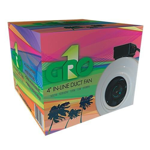 Dealzer 4 High Output In Line Duct Fan 171 CFM