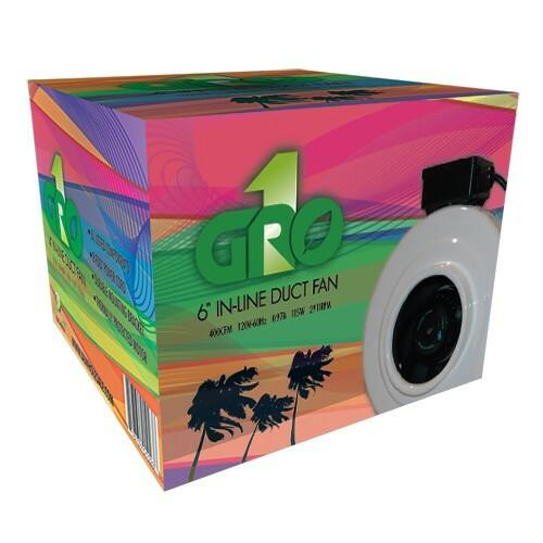 Dealzer 6 High Output In Line Duct Fan 435 CFM