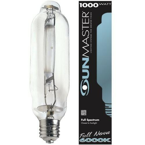 Dealzer SunMaster 1000W MH Full Nova 6000K Lamp Pulse start