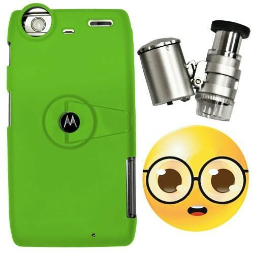 Dealzer Droid Razr maxx Case LED Binocular Microscope Special Edition