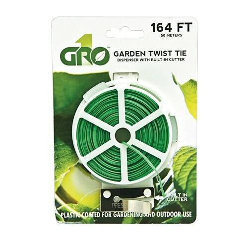 Dealzer Gro1 Garden Twist Tie - 164 ft
