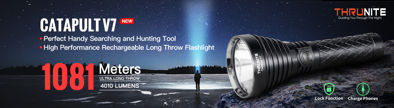 ThruNite LED Flashlight -- Guiding you through the night!