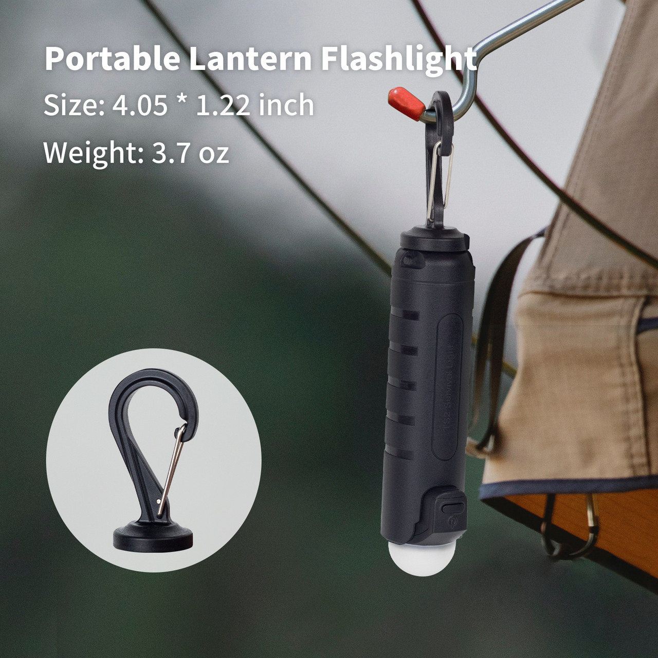 Thrunite TS2 Survival Light: Emergency Light + Battery & Cords for Charging  Gear (Save $10 Off) 