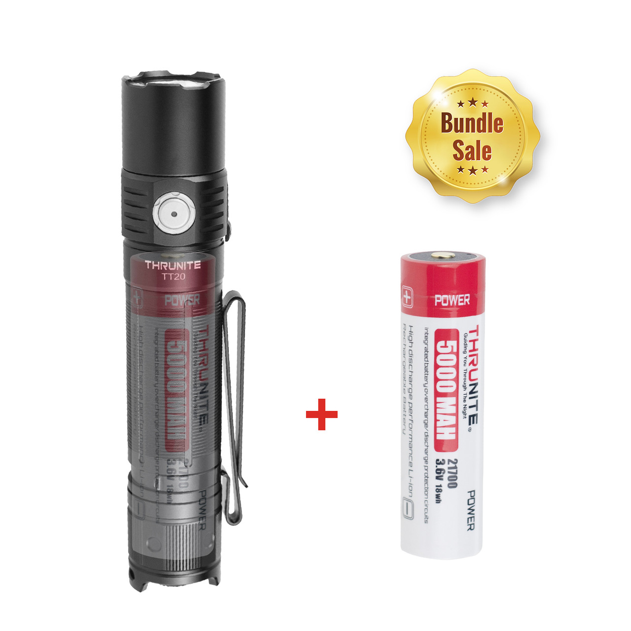 ThruNite TT20レッド ThruNite TT20 Tactical Flashlight, 2526 Lumens, USB C, red, CW | eBay
