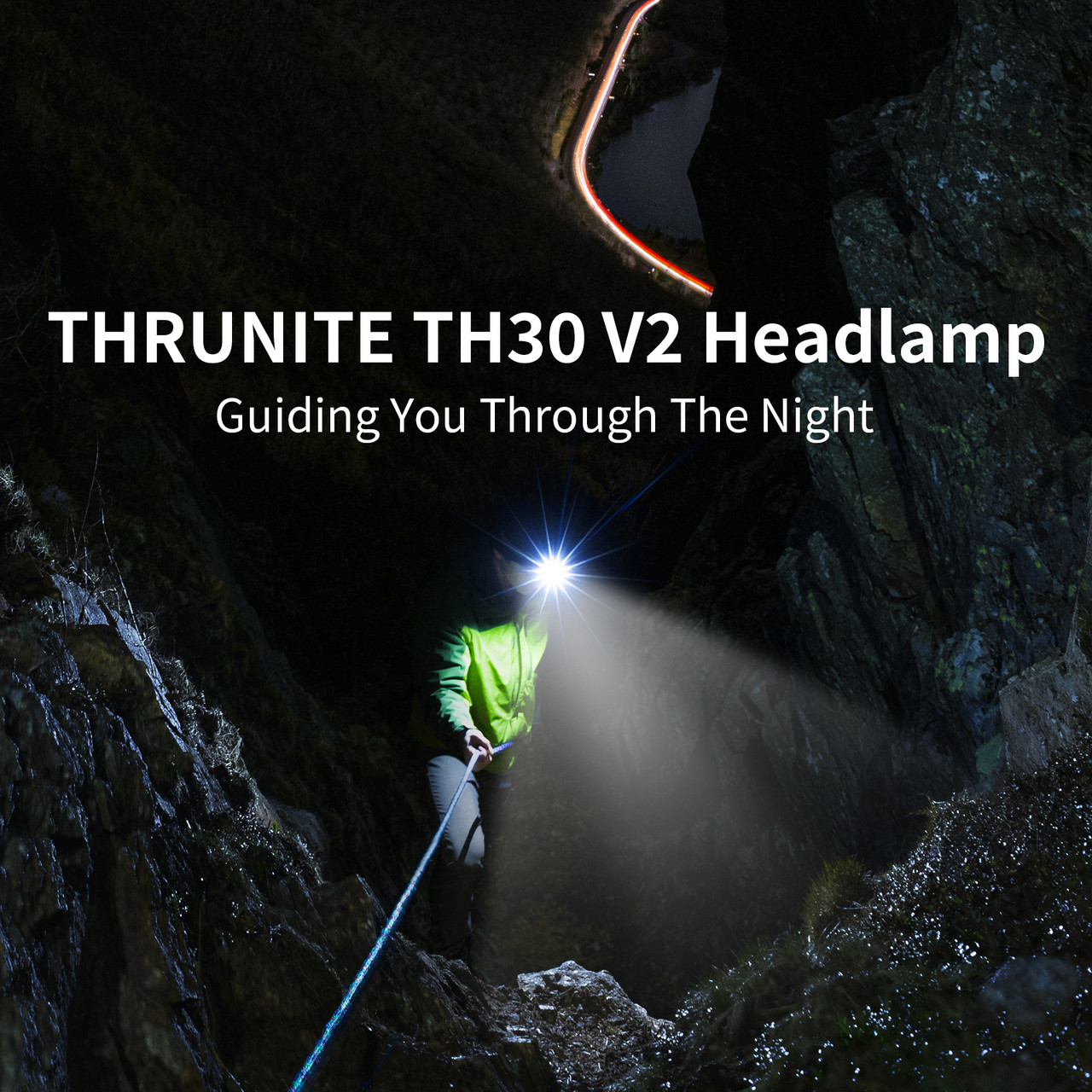 TH30 3350 Lumens Headlamp Ultra Bright Headlight