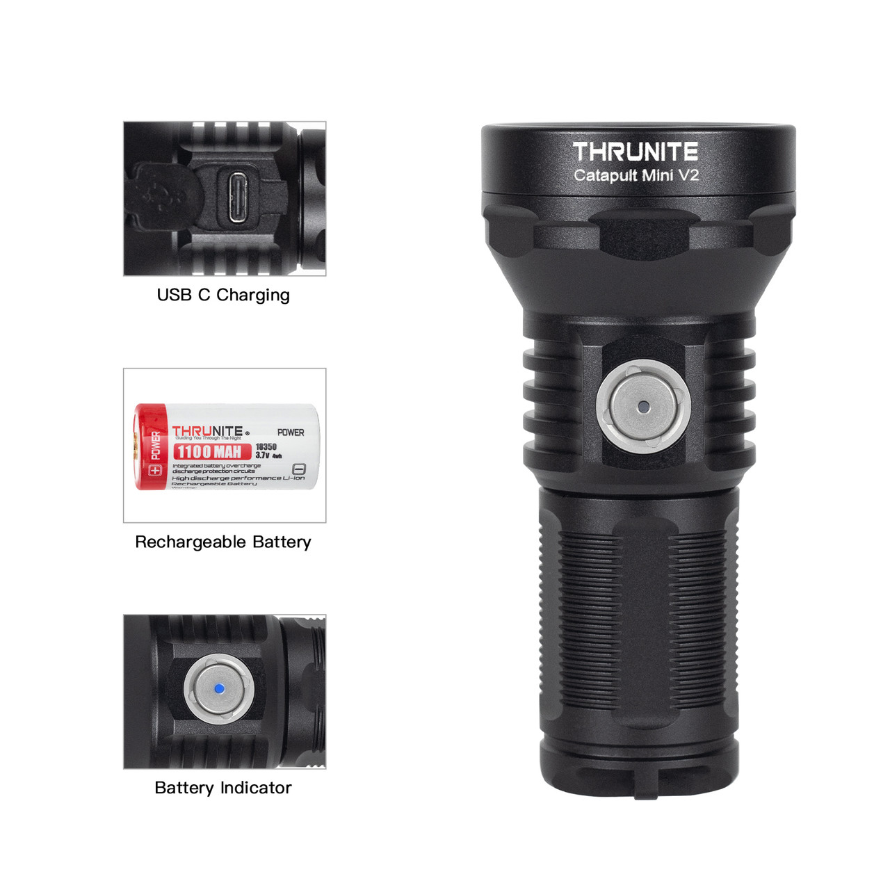 Thrunite Catapult Mini V2 SFT40 1108lm 515m Thrower Led