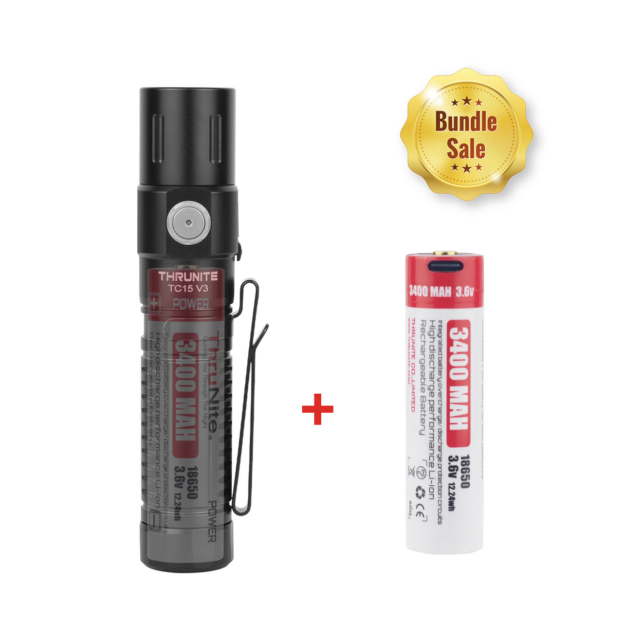 TC15 Pefect Everyday Carry Flashlight