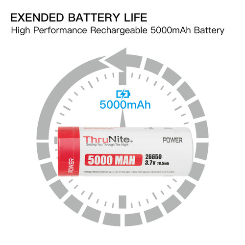 THRUNITE 26650 5000mAh Battery (US Only)