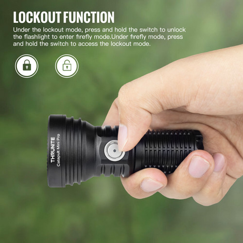ThruNite CATAPULT MINI PRO 2588ルーメン ThruNite Catapult Mini Pro LED Searchlight, 566 Meters Long