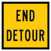 MMBS - End Detour, CORFLUTE, (600mm x 600mm)