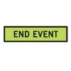 Traffic Management Sign End Event Symbol