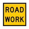Traffic Management Sign Road Work Symbol