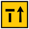 MMBS - Lane Status - 2 Lanes, Left Lane Closed, CORFLUTE, (600mm x 600mm)