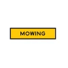 Traffic Management Sign Mowing Symbol