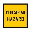 Traffic Sign Pedestrian Hazard