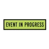 Traffic Management Sign Event In Progress Symbol