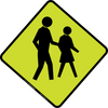 Traffic Signs Pedestrian Crossing Sign