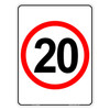 "20KM" Speed Limit