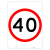"40KM" Speed Limit