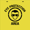 Line Marking Stencil - Eye Protection Area