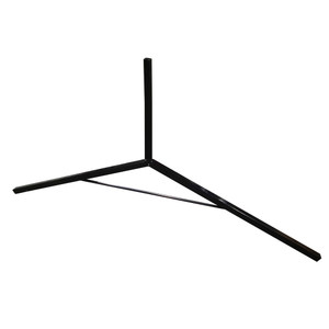 Non folding legs for multi message boards. Black, 1300mm