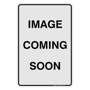 Look up and Live Man Pointing Down - NO Text, Yellow, CORFLUTE, (1100mm x 1800mm)