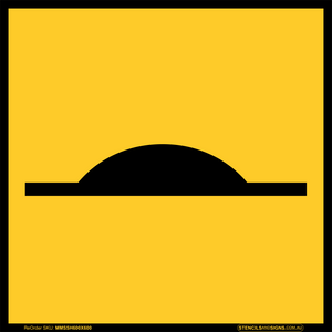 Traffic Management Signs BUMP ahead