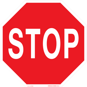 Traffic Signs Stop CL1 reflective