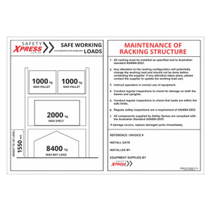 Pallet Racking System - Standard, CORFLUTE, (600mm x 420mm)