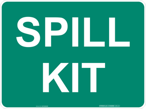 Safety Signs Spill Kit