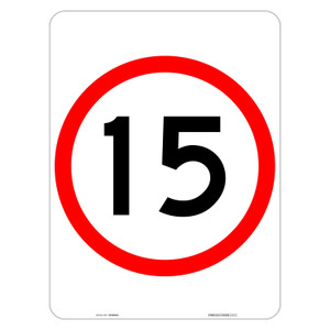 "15KM" Speed Limit