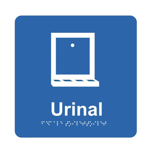 Braille Sign - Urinal, (180mm x 180mm)