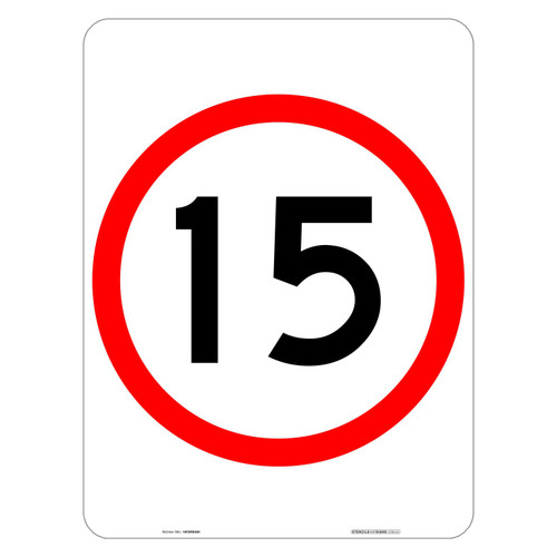 "15KM" Speed Limit