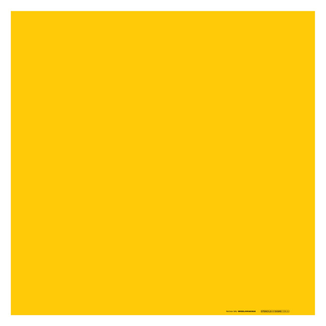 MMBS - Blank (Yellow), CORFLUTE, (600mm x 600mm)