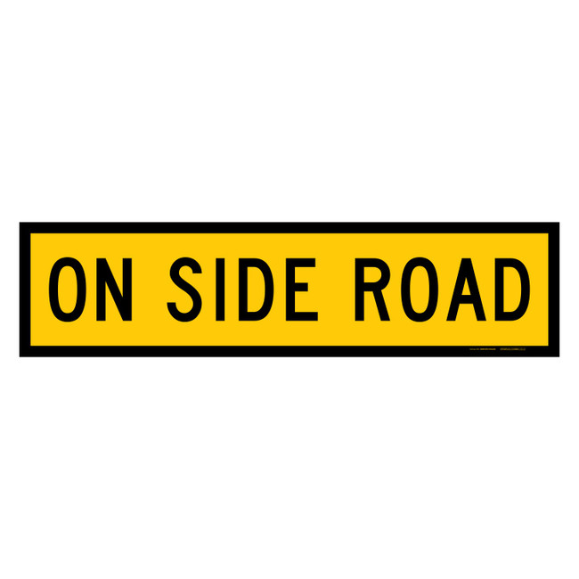 MMBS - On Side Road, CORFLUTE, (1200mm x 300mm)