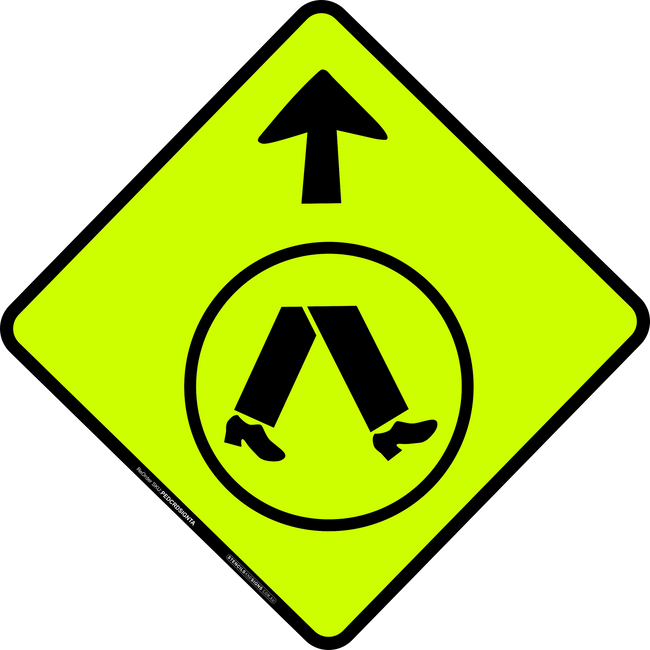 Traffic Management Signs Up Arrow