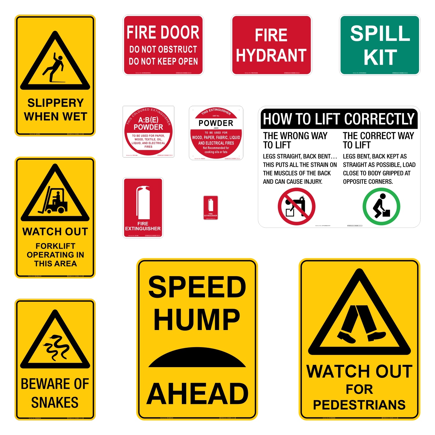 Safety Signs