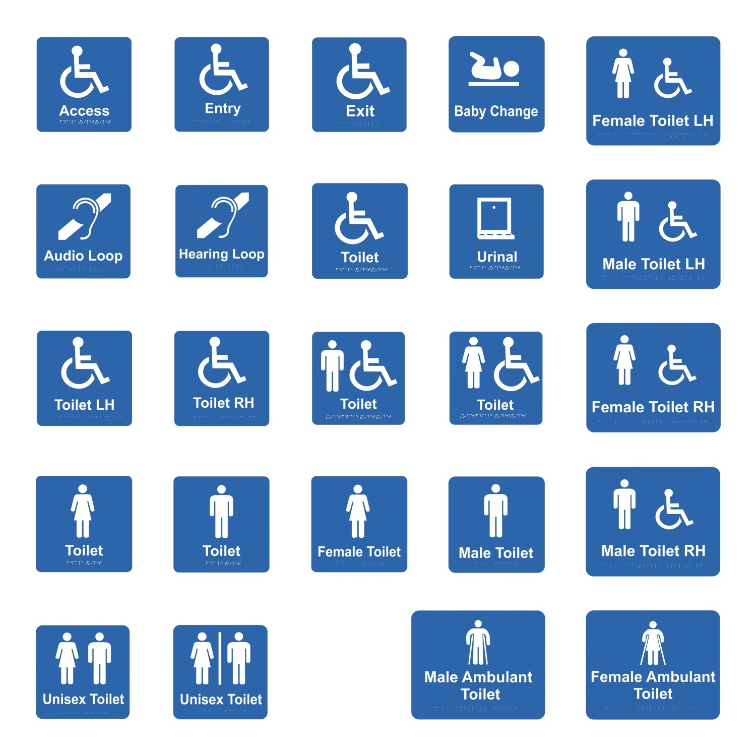 Braille Signs