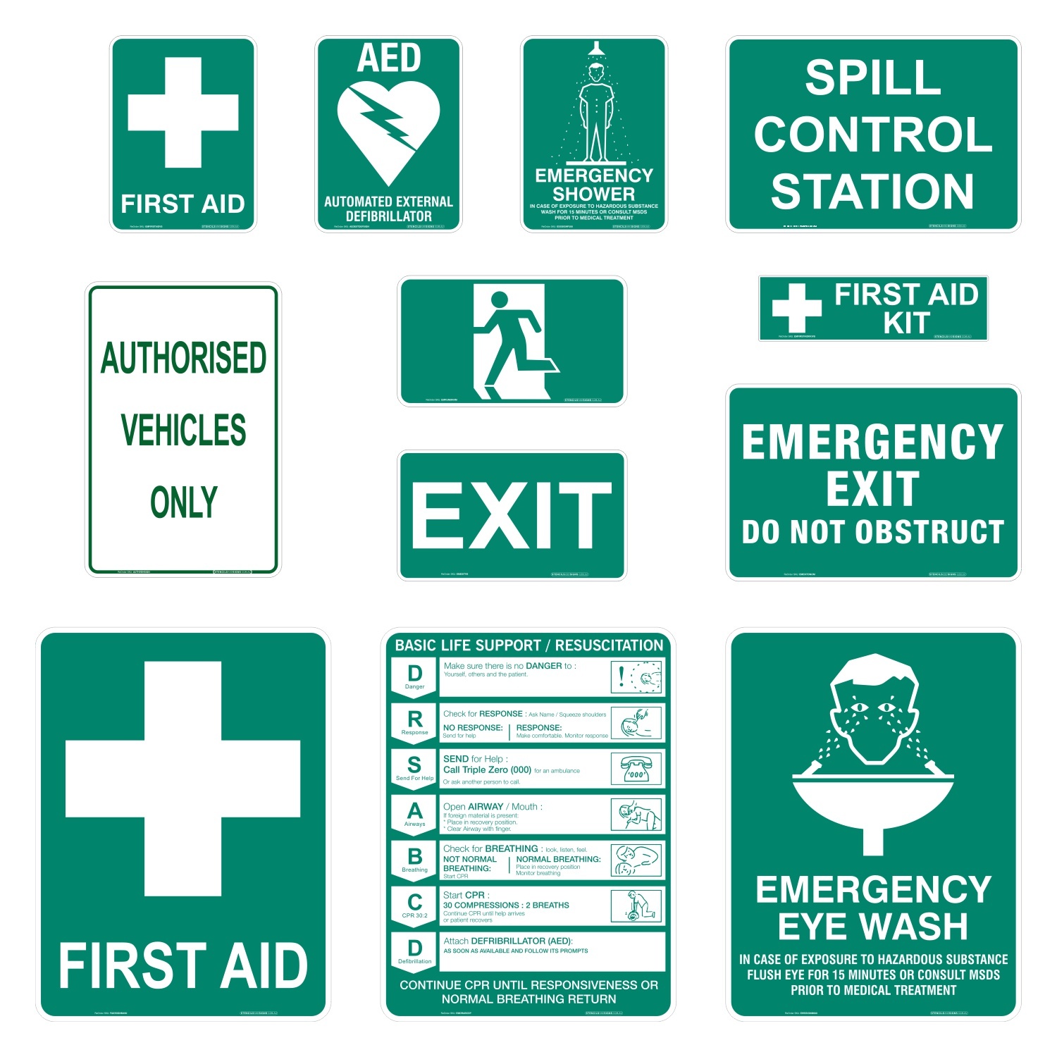 Emergency Signs