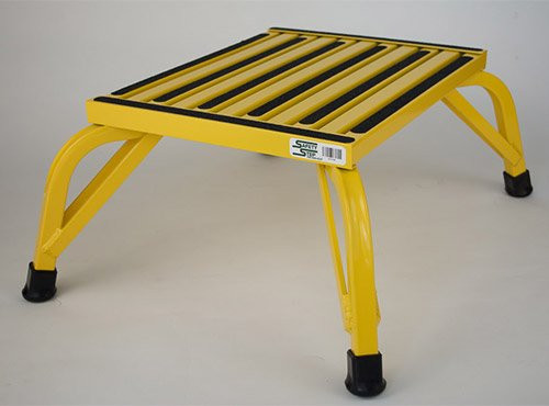 Operating Step Stools Industrial Safety Step Stool 10 Inch High - 15 x 19