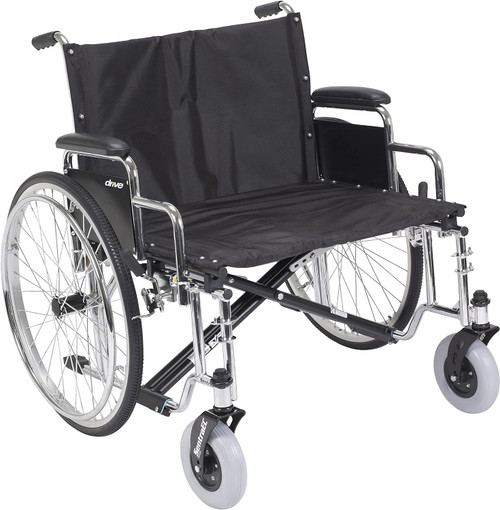 Drive-Medical-Sentra-EC-Heavy-Duty-Extra-Extra-Wide-Wheelchair-28"-Detachable-Desk-Arms