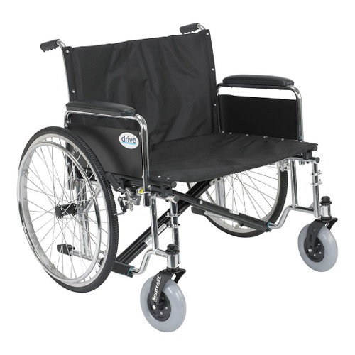 Drive-Medical-Sentra-EC-Heavy-Duty-Extra-Extra-Wide-Wheelchair-28"-Detachable-Full-Arms