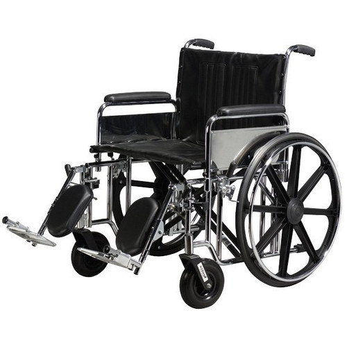 Drive-Medical-Sentra-Heavy-Duty-Wheelchair-22"-Wide-x-18"-Deep-Detachable-Desk-Arm