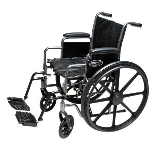 18"-Wide-Everest-&-Jennings-Traveler-SE-Plus-Wheelchair-Detachable-Desk-Arms