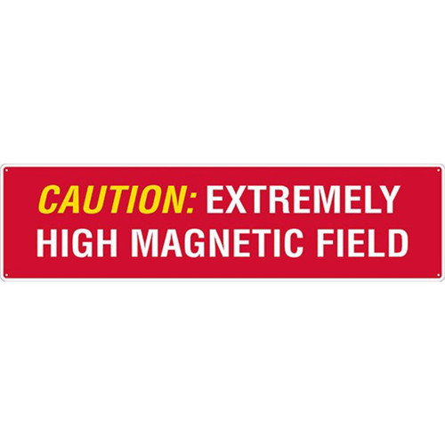 MR Conditional "Caution Extremely High Magnetic Field" Sign