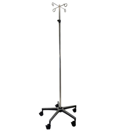 MR Conditional Non-Magnetic 4 Hook IV Poles w/ Locking Casters