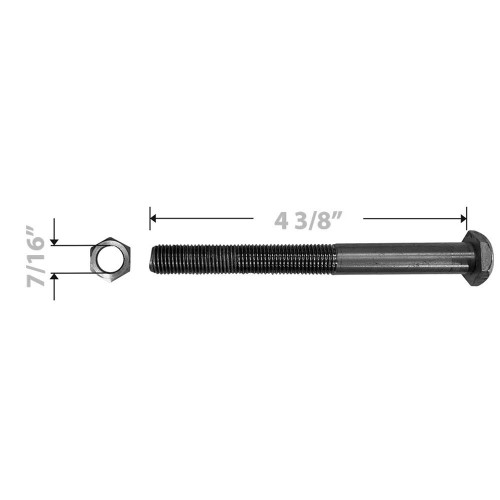 MR Conditional Non-Magnetic Axle and Nut