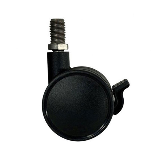 MR Conditional 2"Locking Twin Wheel Caster w/ 2" Threaded Stem