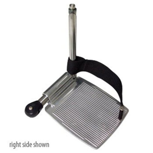 Non Magnetic Footrest Extension Tube Assembly, Left Side