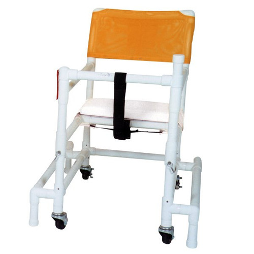 18" Walker with Anti-Tip Outrigger & 3" Twin Casters